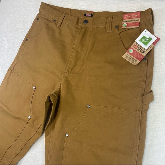 craftsman Other - NWT Craftsman Men's Double Knee Canvas Carpenter Workwear Pants 40 x 32
